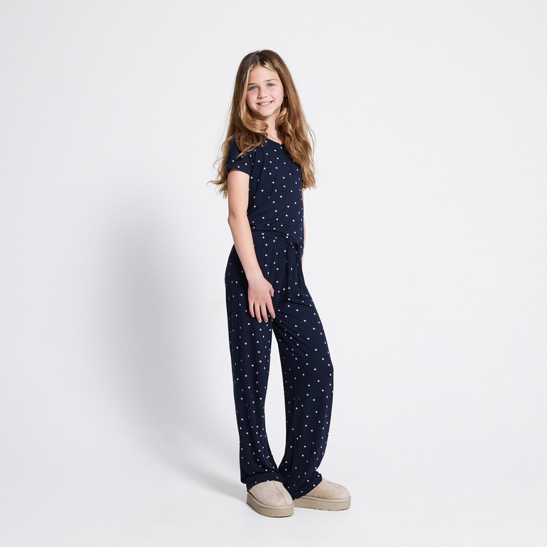 Soft tee "Hannie printed star" Navy